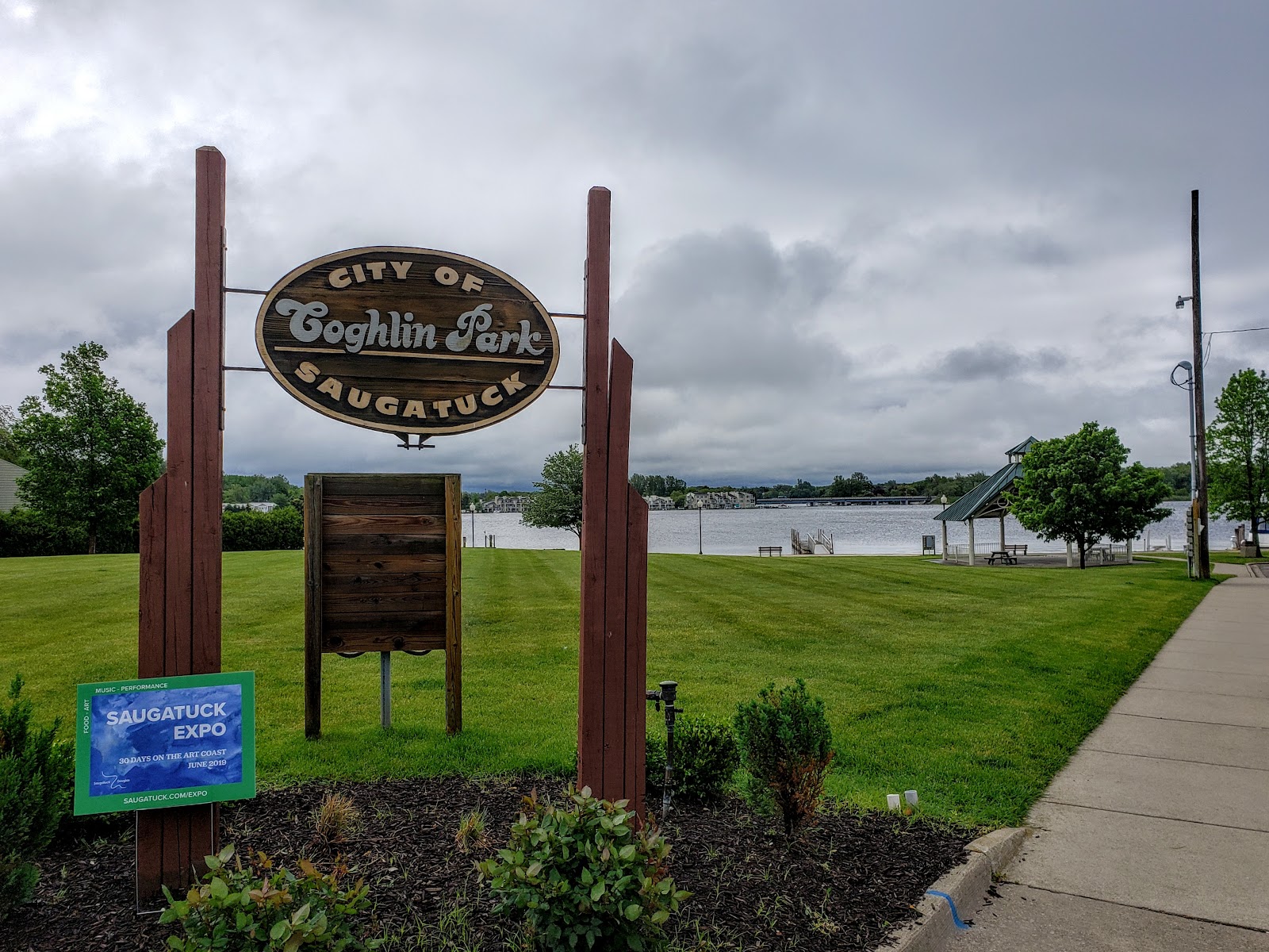 Coghlin Park in Saugatuck