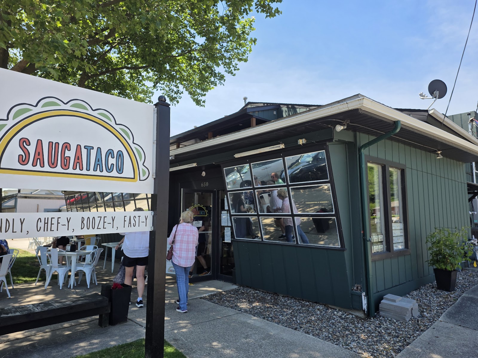 Dinner and Drinks in Saugatuck