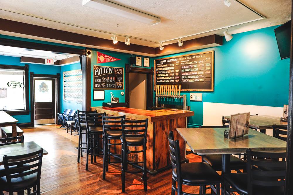 The Mitten Brewing Company in Saugatuck
